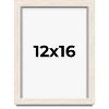 PosterPalooza | Barnwood Shadow Box White Picture Frame - UV Acrylic, Backing, Hanging Hardware - 2 of 4