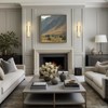 CityFurn 20" Modern LED Wall Sconce With Alabaster Shade - 3 of 4