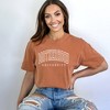 Simply Sage Market Women's Motherhood University Short Sleeve Garment Dyed Tee - 2 of 2
