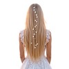 Unique Bargains Women's Shell Braided Hair Chain Blue Purple 1 Pc - 2 of 4