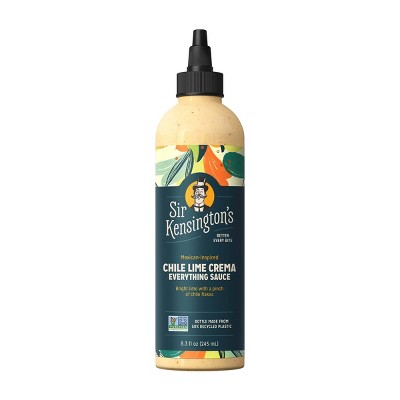 Sir Kensington's Everything Sauce Chili Lime Crema - 8.3oz