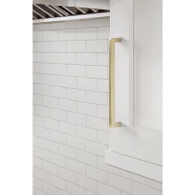 Golden Champagne 7-9/16 inch Modern Cabinet Pull