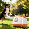 PawHut Automatic Dog Ball Launcher, Dog Ball Thrower with 26-79 FT Distance, 6 ETPU Balls, Remote Control, Low Noise, Orange - 2 of 4