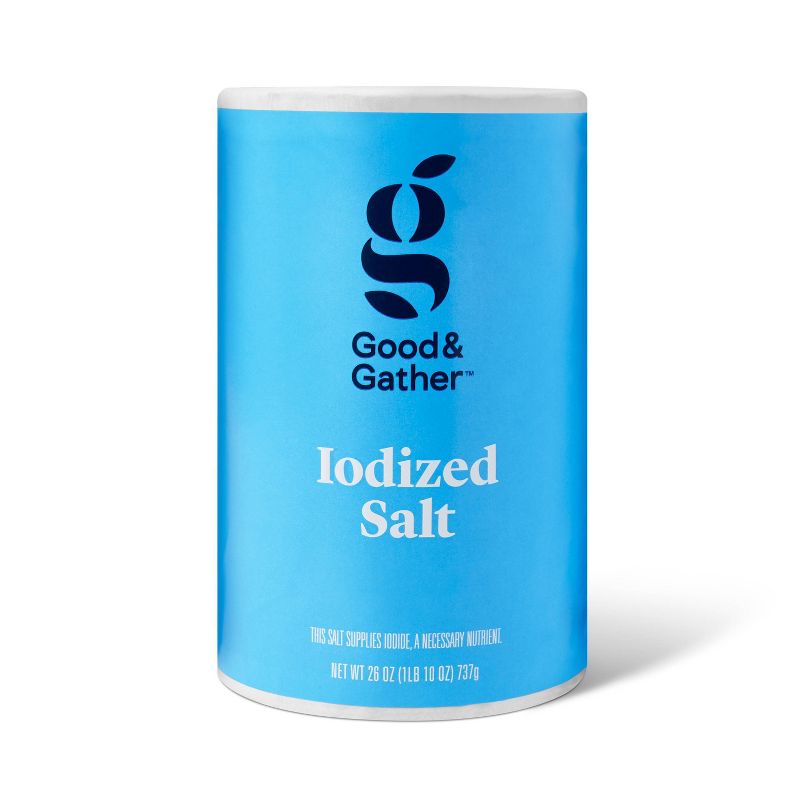 Iodized Salt - 26oz - Good &#38; Gather&#8482;, 1 of 7