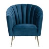 Rosemont Velvet Accent Chair - Manhattan Comfort - image 3 of 4