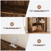 Corner Bookshelf, 71.8'' Farmhouse Corner Bookcase, L-Shaped Bookshelf Large Bookcase, 5 Tier Display Shelf Heavy - 3 of 4
