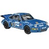 1975 Porsche 911 Carrera RSR 3.0 #6 "Kremer Racing - Wallys Jeans" Blue 1/64 Diecast Model Car by Paragon - image 2 of 4