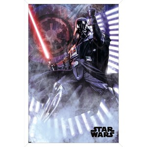 Trends International Star Wars: A New Hope - Vader Framed Wall Poster Prints - 1 of 4