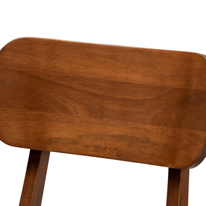 2pc Euclid Wood Dining Chair Set - Baxton Studio, 5 of 10