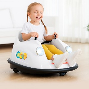 Coucheta Kids Bumper Car, 12V Electric Ride-On with Parent Remote Control, 360¡ã Spin, LED Lights & Music - 1 of 4