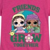 Girls' - LOL Surprise! - Friends Grow Together Fitted Short Sleeve Graphic T-Shirt - 2 of 4
