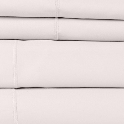 Ash Queen Cotton Sateen 4-Piece Sheet Set
