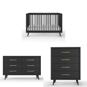 Child Craft Cranbrook Crib, Dresser and Chest Nursery Set, 3-Piece, Includes 4-in-1 Convertible Crib, Dresser and Chest - 1 of 4