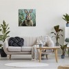 Stupell Industries Rabbit Portrait Botanical Blooms Canvas Wall Art - 2 of 4