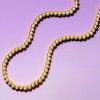 Pure Collection by Ross-Simons Italian 5mm 18kt Gold Vermeil Bead Necklace - 2 of 4