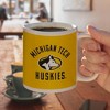 Michigan Tech Husky Ceramic Coffee Mug Novelty Gift Mugs for Coffee Tea and Hot Drinks 11oz White - 4 of 4
