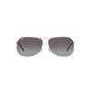 Ray-Ban RB3267 64mm Man Pilot Sunglasses Light Grey Gradient Dark Blue Lens - 2 of 4