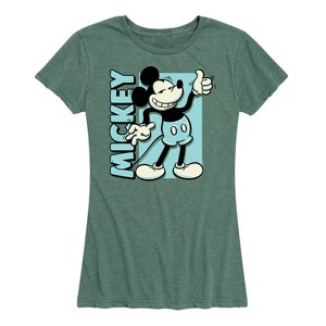 Women's - Disney - Vintage Mickey Short Sleeve Graphic T-Shirt - 1 of 4