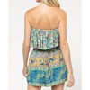 Women's Off Shoulder Ruffle Romper - entro - 2 of 4