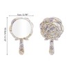 Unique Bargains Roses Shaped Handheld Mirrors 1 Pc - 2 of 3