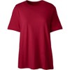 Lands' End School Uniform Women's Short Sleeve Feminine Fit Essential T-shirt - 4 of 4