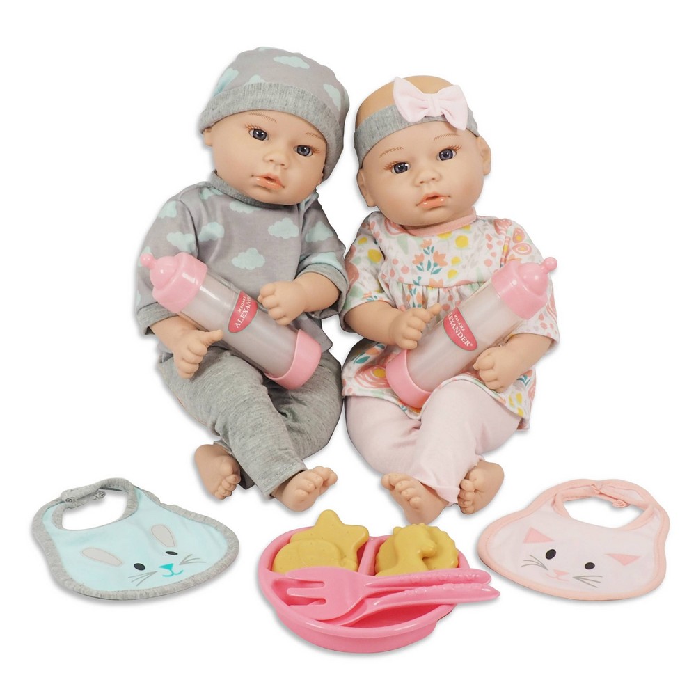 Photos - Doll Madame Alexander 14" Small Wonders Meal Time Set: Plastic Baby  with Blue Eyes 