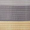 PAGED 72x72 Inch Faux Silk Shower Curtain with Pieced and Pintucking Detailing,Shower Curtains for Bathroom - 3 of 4
