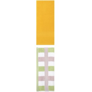 REGALWOVEN Cotton Absorbent Soft Decorative Hand Towels 13" x 30"/13" x 29" 2 Pcs - 1 of 4