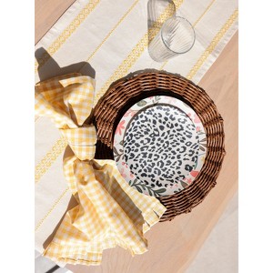 Set of 4 Basket Weave Placemats - Shiraleah - 1 of 4
