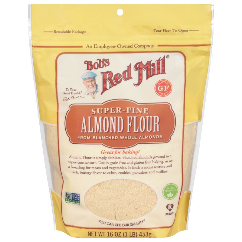 Bob&#39;s Red Mill Gluten Free Super Fine Almond Flour - 16oz, 1 of 10
