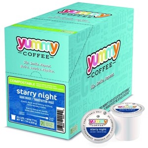 Yummy Coffee Medium Roast Coffee Pods in Compostable Single Serve Cups, 20 Count - 1 of 4