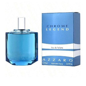 Chrome Legend By Azzaro Men Moss, Musk, Sea Spray, Apple, Tea Edt Spray 2.6 Oz - 1 of 1
