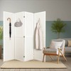 Dovelina 6FT Room Dividers, Wood Room Divider Partition Room Wooden Carved Folding Privacy Screens Foldable Panel Wall Divider for Office Restaurant - 2 of 4