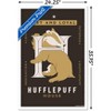 Trends International Harry Potter: Darker Arts - Hufflepuff House Framed Wall Poster Prints - 3 of 4