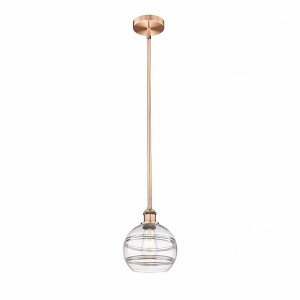 Rochester - 1 Light Stem Hung Mini Pendant In Industrial Style-9.38 Inches Tall and 8 Inches Wide - 1 of 1