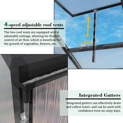 HBEZON Walk-in Greenhouse - Thumbnail 4