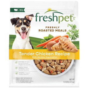 Freshpet Select Roasted Meals Tender Chicken and Vegetable Recipe Refrigerated Wet Dog Food - 5.5lbs - 1 of 3