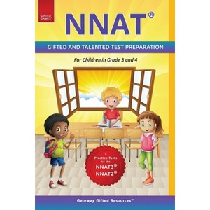 NNAT Test Prep Grade 3 and Grade 4 Level D - by  Gateway Gifted Resources (Paperback) - 1 of 1