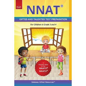 NNAT Test Prep Grade 3 and Grade 4 Level D - by  Gateway Gifted Resources (Paperback)