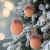 Whisen D3" Christmas Ball Ornaments, Glass Decorative Hanging Ball Christmas Tree Ornaments, Set of 12 - 2 of 4