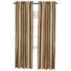 GoodGram Ombre Crushed Satin Sheer Single Window Curtains & Valances - 3 of 4