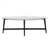 Mid-Century Metal Black/Bronze and Glass Coffee Table - Henn&Hart - 3 of 4