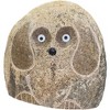 Tierra Garden Natural Granite Boulder Dog – Unique Hand-Carved Stone Pet - 2 of 4