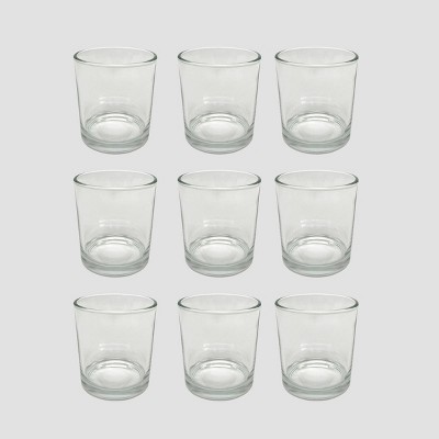 9ct Mercury Glass Votive Holders Clear - Bullseye's Playground™