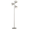360 Lighting Modern Floor Lamp 3-Light Tree 64" Tall Brushed Steel Adjustable Shades for Living Room Reading Bedroom Office - 3 of 4