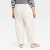 Women's Leisure Studio Mid-Rise Barrel Leg Sweatpants - Universal Thread™ - 2 of 3