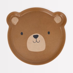 Meri Meri Reusable Bear Plate (Pack of 1) - 1 of 3