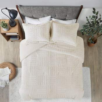 Polar Brushed Faux Fur Comforter Mini Set