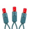 Novelty Lights LED Christmas String Lights Light Set 100 Mini Bulbs  (Green Wire, 34 Feet) - 3 of 4