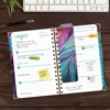 Global Printed Products Hardcover AY 2025-2026 Fashion Planner - 5.5"x8" (Pastel Peacock) - 4 of 4